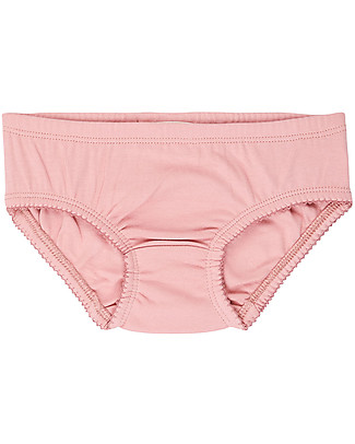 Sense Organics Slip Paris Retro Pacco da 2 - Rosa + Righe - 100% Cotone Bio Slip