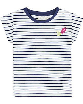 Sense Organics T-Shirt Dora - Righe Navy - 100% Cotone Bio T-shirt