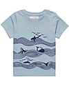 Sense Organics T-shirt Ibon, Balena - 100% cotone bio T-shirt