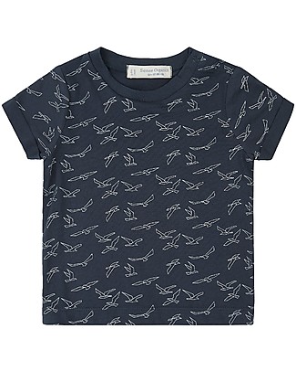 Sense Organics T-shirt Odo - Uccellini - 100% cotone bio T-Shirt e Canotte