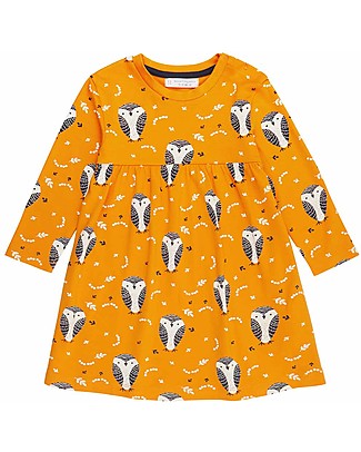 Sense Organics Vestitino Tabita - Gufi - 100% Cotone Bio Vestiti_