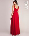 Seraphine Abito da Sera Premaman e Allattamento - Malia - Rosso Vestiti_