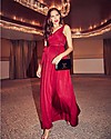 Seraphine Abito da Sera Premaman e Allattamento - Malia - Rosso Vestiti_