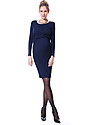 Seraphine Abito Elegante Premaman e Allattamento Kiley  - Blu Navy Vestiti_