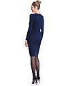 Seraphine Abito Elegante Premaman e Allattamento Kiley  - Blu Navy Vestiti_