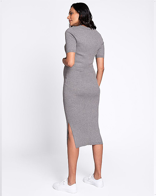 Seraphine Abito in Maglia Premaman e Allattamento Amaya - Grigio Vestiti_