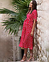 Seraphine Abito Premaman Bessie - Rosso Floreale Vestiti_