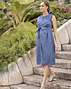 Seraphine Abito Premaman e Allattamento Djena - Denim Vestiti_