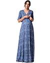 Seraphine Abito Premaman e Allattamento - Lulah - Blu Fantasia - Viscosa Vestiti_