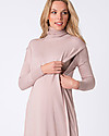 Seraphine Abito Tunica Oversize Veronica Premaman e Allattamento con Collo Alto, Talpa - Cotone Vestiti_
