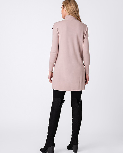 Seraphine Abito Tunica Oversize Veronica Premaman e Allattamento con Collo Alto, Talpa - Cotone Vestiti_