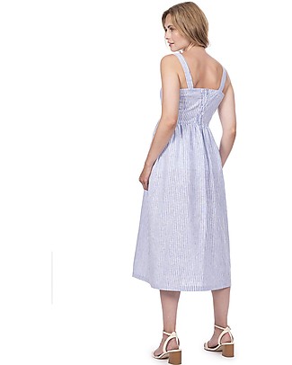 Seraphine Adalia, Abito Premaman, a righe - Misto Lino/Cotone Vestiti
