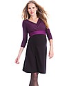 Seraphine Adelaide - Abito Elegante Premaman e Allttamento - Prugna e Nero Vestiti_