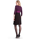Seraphine Adelaide - Abito Elegante Premaman e Allttamento - Prugna e Nero Vestiti_