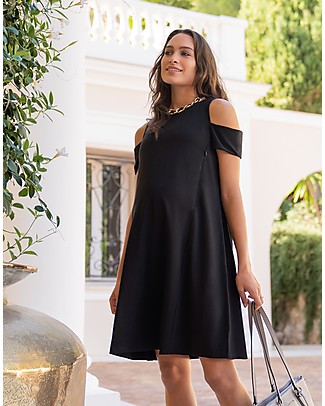 Vestito Premaman Selente Mummy Love - Cotone 100%, Made In EU, Comodo Ed Elegante - Foto 13