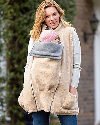 Seraphine Cappotto Premaman 6 in 1 con Gilet - Julienne - Grey Cappotti