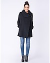 Seraphine Cappotto Premaman Clarence Misto Lana e Cashmere, Nero Cappotti