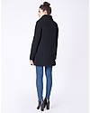 Seraphine Cappotto Premaman Clarence Misto Lana e Cashmere, Nero Cappotti