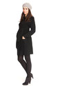 Seraphine Caroline Cappotto in Maglia Premaman - Nero Cappotti