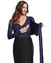 Seraphine Elsa, Abito Elegante Premaman e Allattamento - Blu/Nero Vestiti_