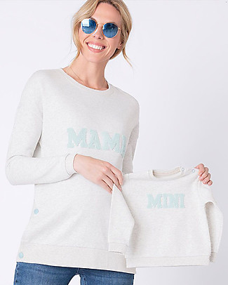 Seraphine Felpa Post-Parto per la Mamma e per il Bèbè Mama Mini - Originale e Pratica! Felpe