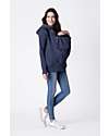 Seraphine Felpa Premaman e Copri Porta bèbè 3-In-1 Connor con Cappuccio Amovibile - Blu Navy Felpe