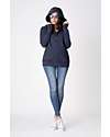 Seraphine Felpa Premaman e Copri Porta bèbè 3-In-1 Connor con Cappuccio Amovibile - Blu Navy Felpe