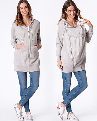Seraphine Felpa Premaman e Copri Portabèbè 3-in-1 Lilith con Cappuccio Felpe