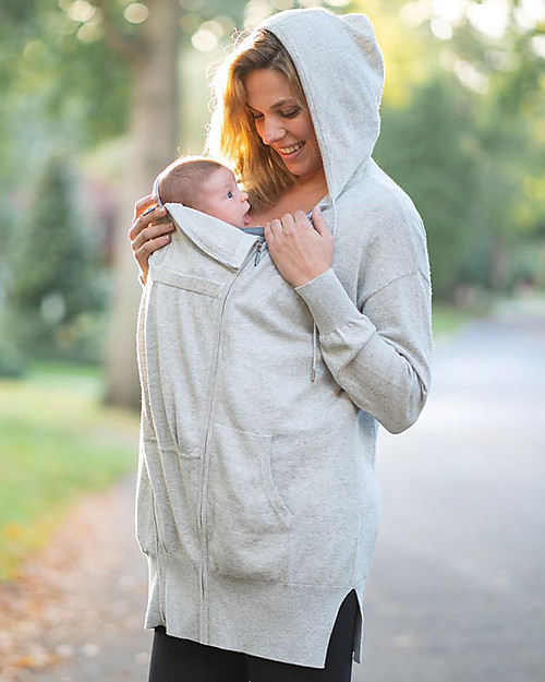 Seraphine Felpa Premaman e Copri Portabèbè 3-in-1 Lilith con Cappuccio Felpe
