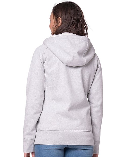 Seraphine Felpa Premaman e Copri Portabèbè 3-in-1 Sutton con Cappuccio - Interno in Pile Felpe