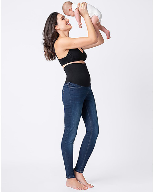 Seraphine Jeans Modellanti Post Parto Tristan - Blu Scuro Pantaloni Lunghi