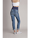 Seraphine Jeans Premaman Carson, Stile Boyfriend - Blu Chiaro Pantaloni Lunghi