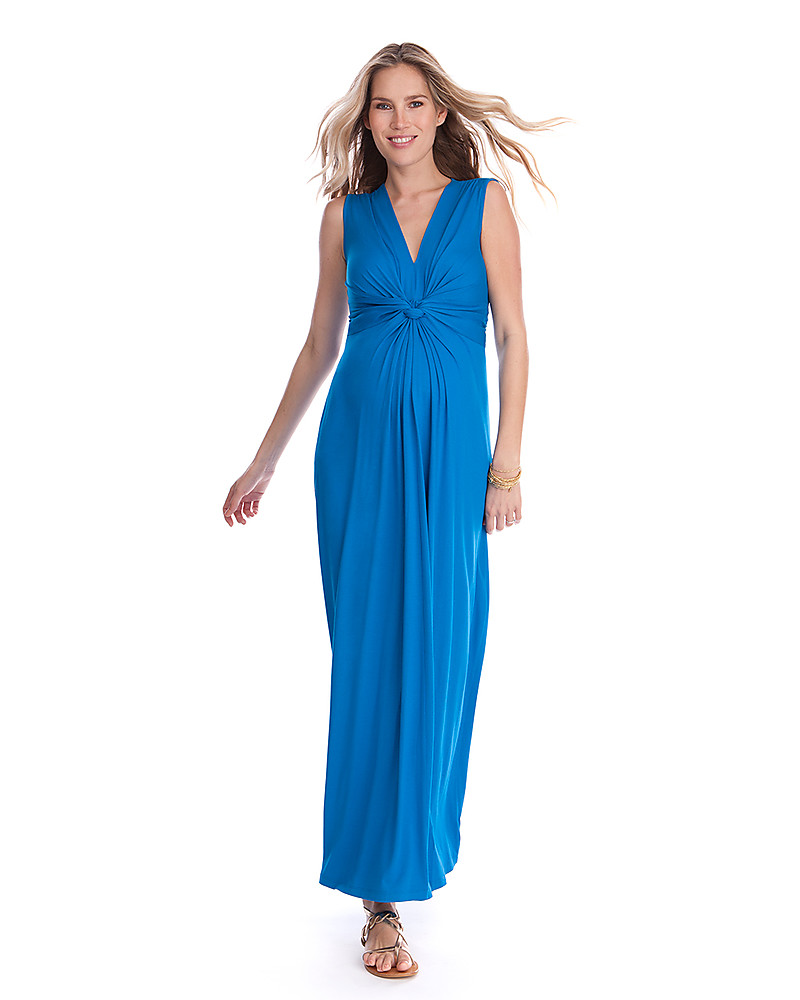 vestito elegante turchese