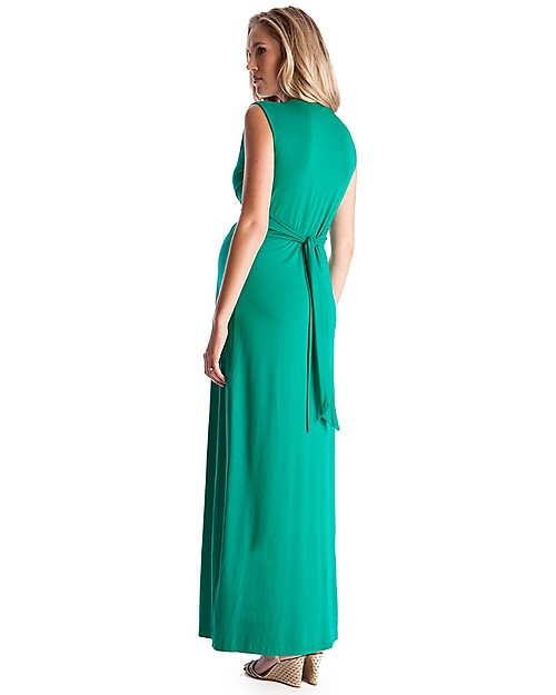 Seraphine Jo - Abito Elegante Premaman - Verde Smeraldo - (perfetto anche da cerimonia) Vestiti_