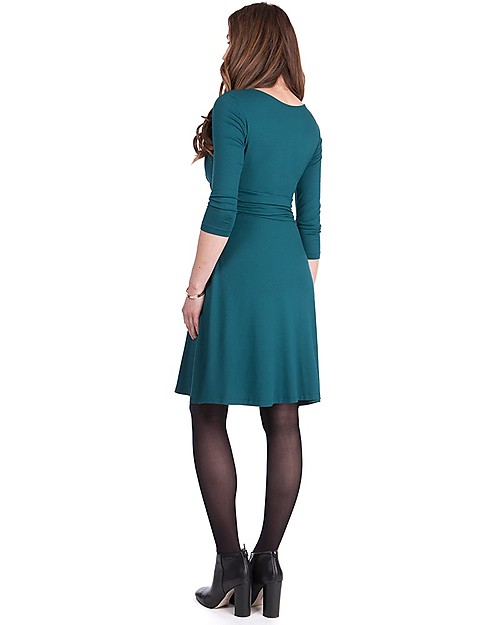 Seraphine Jolene Abito elegante premaman con nodo maniche a ¾