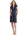 Seraphine Jolene - Abito Elegante Premaman Nodo - Blu Navy Vestiti_
