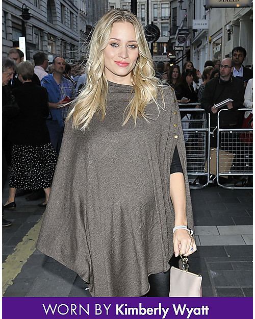 Seraphine Madison - Mantella da Allattamento Marrone - Bambù + Lana (morbida e calda e dai mille usi!) Sciarpe