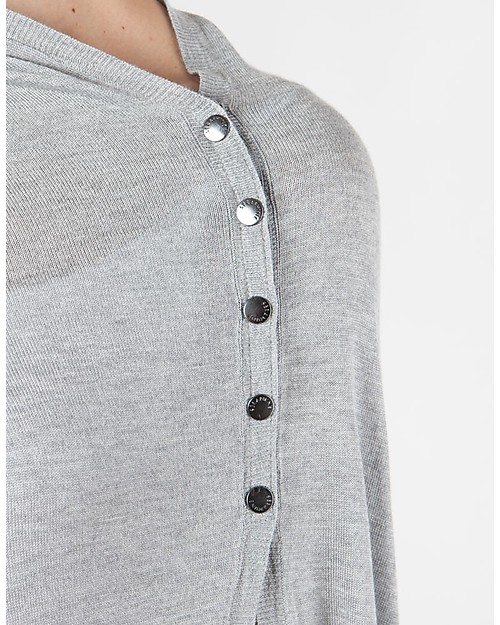 Seraphine Madison, Mantella Estiva Premaman e Allattamento, Grigio - 100% Bambù Sciarpe