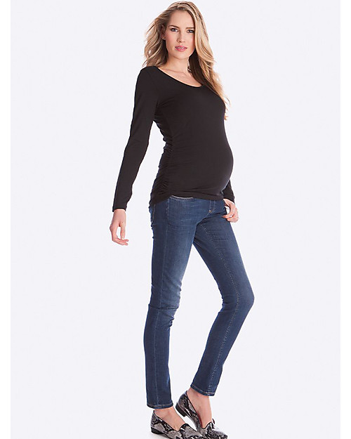 Seraphine Maglia Maniche Lunghe Premaman Julianne - Pacco da 2 - Bianco/nero Maglie Manica Lunga