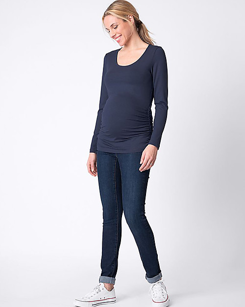 Seraphine Maglia Maniche Lunghe Premaman Julianne - Pacco da 2 - Navy/Grigio Maglie Manica Lunga