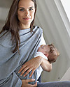 Seraphine Mantella Premaman e Allattamento Madison - Grigio - Bambù Sciarpe