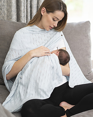 Seraphine Mantella Premaman e Allattamento Verity - Cotone Sciarpe e Mantelle