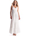Seraphine Melody, Maxi Abito Premaman Boho, Bianco - 100% voile di cotone Vestiti_