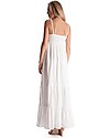 Seraphine Melody, Maxi Abito Premaman Boho, Bianco - 100% voile di cotone Vestiti_