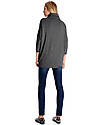 Seraphine Missy, Maglione Premaman e Allattamento Incrociato, Grigio - Fibra di bambù Cardigan