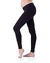 Seraphine Outlet Tammy - Leggings in Bambù Premaman Senza Cuciture Nuovo Modello - Nero (anche per l’attività fisica!) - Pezzo di Showroom - Taglia M Leggings