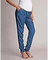 Seraphine Owen, Pantaloni Premaman, Blu - Morbidi e versatili Pantaloni Lunghi