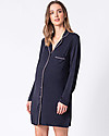 Seraphine Pigiama Premaman Laguna con Camicia e Leggings - Navy - per Gravidanza e Allattamento Vestaglie