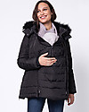 Seraphine Piumino Corto Premaman Mabel 3in1 - Nero - per Gravidanza Allattamento e Babywearing Piumini