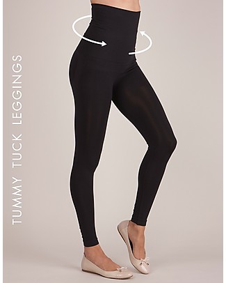 Seraphine Tamara Leggings Modellanti Post Parto, Nuovo Modello - Nero Leggings